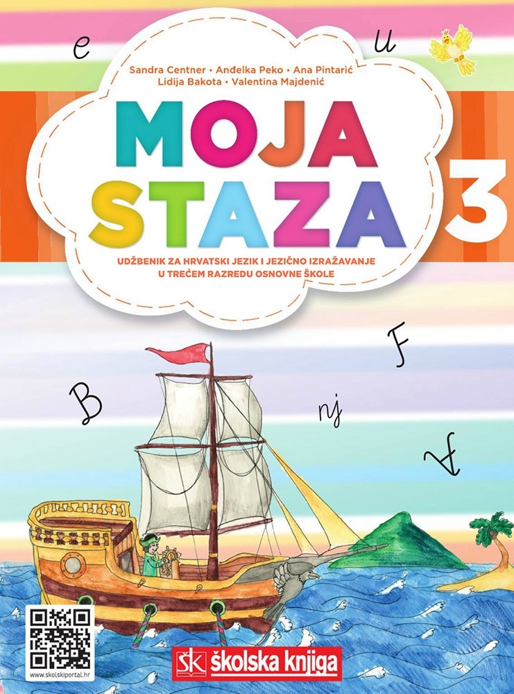  Moja staza 3 : udžbenik za hrvatski jezik i jezično izražavanje u trećem razredu osnovne škole