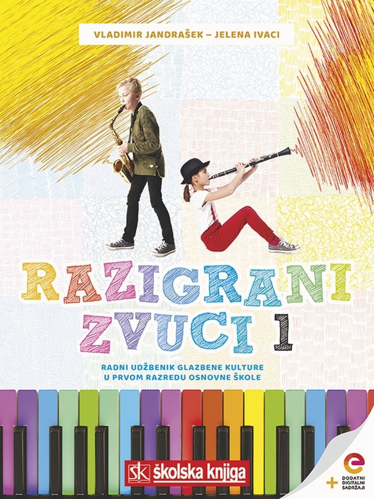 RAZIGRANI ZVUCI 1 - radni udžbenik za glazbenu kulturu u 1. razredu osnovne škole