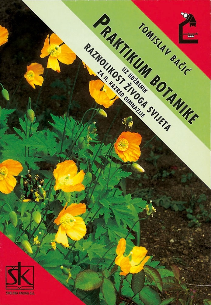 Praktikum botanike : priručnik uz udžbenik : za II. razred gimnazije
