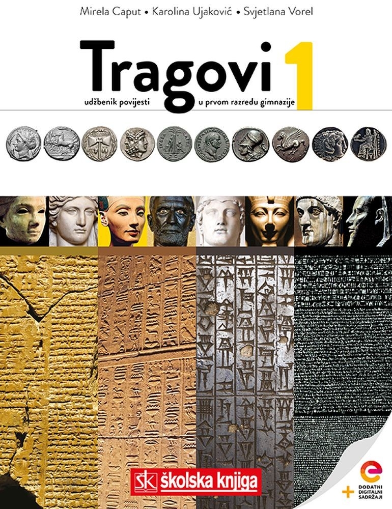 Tragovi 1 - udžbenik za povijest u prvom razredu srednje škole