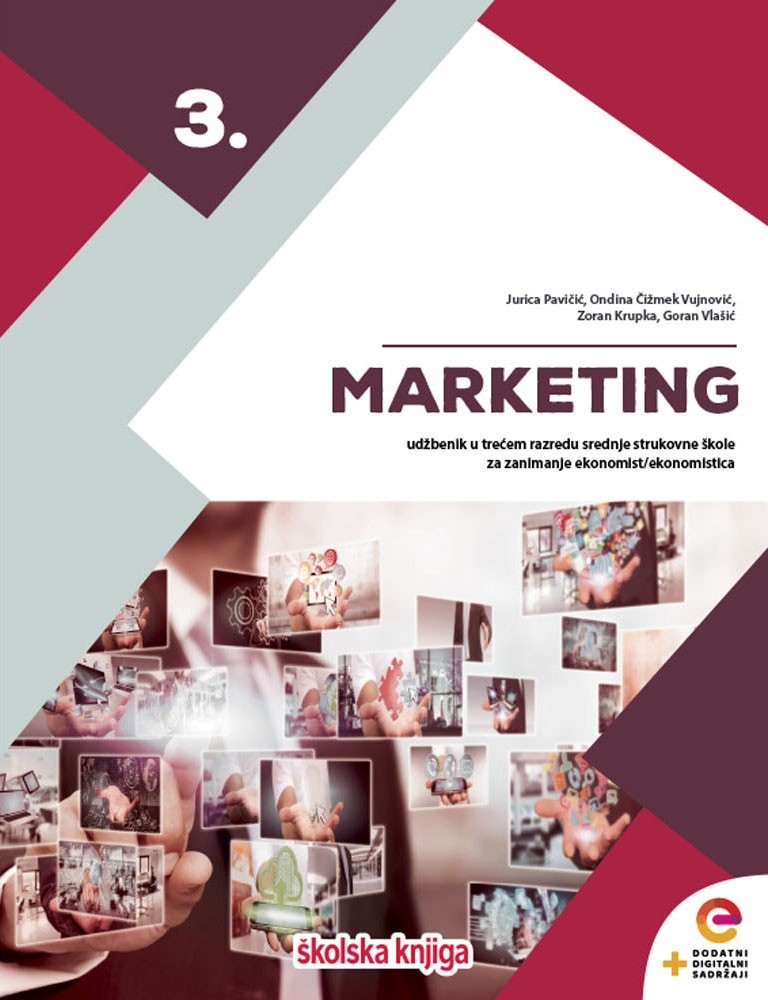 MARKETING 3 : udžbenik u trećem razredu srednje strukovne škole za zanimanje ekonomistica/ekonomist 