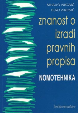 Znanost o izradi pravnih propisa: nomotehnika
