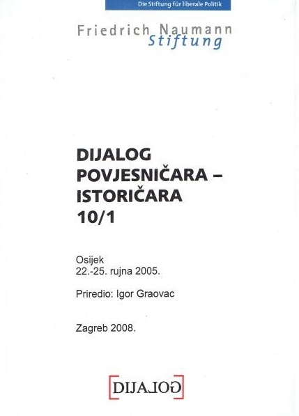 DIJALOG povjesničara - istoričara 10/1