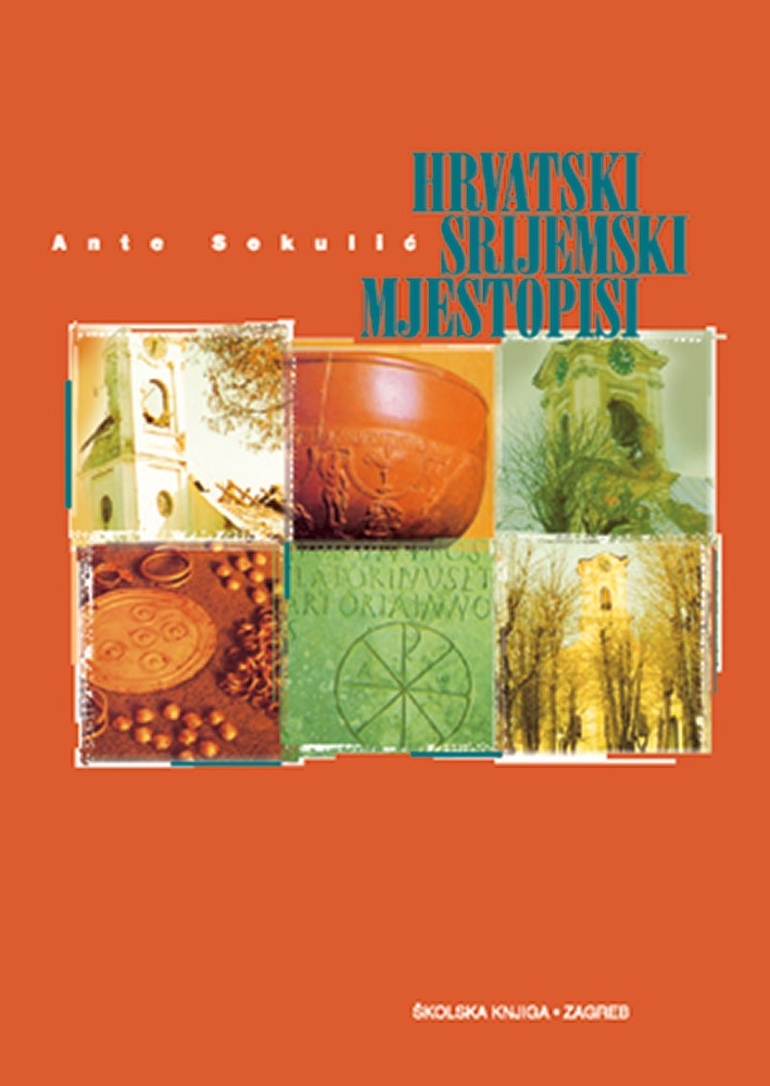 Hrvatski srijemski mjestopisi