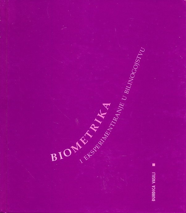 Biometrika i eksperimentiranje u bilinogojstvu 