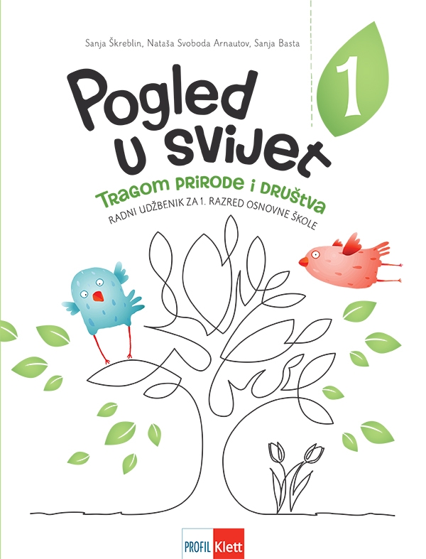 Pogled u svijet 1 : tragom prirode i društva: radni udžbenik za 1. razred osnovne škole 