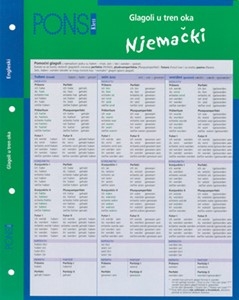 PONS njemački - glagoli u tren oka