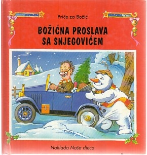 Božićna proslava sa snjegovićem