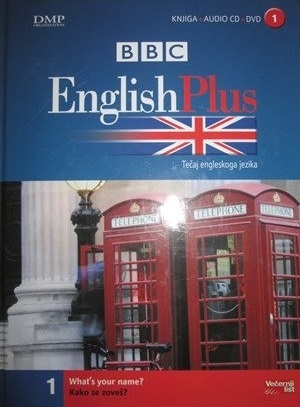 English Plus : tečaj engleskoga jezika - Kako se zovete? + DVD + CD (knjiga 1/30)