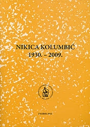 Nikica Kolumbić 1930. - 2009.