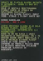 Milion : nož u leđa + 1 CD