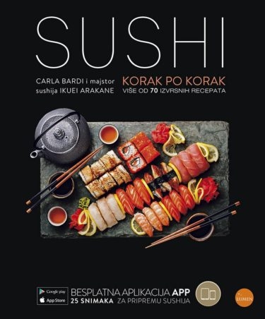 Sushi: 25 videorecepata : korak po korak - više od 70 izvrsnih recepata