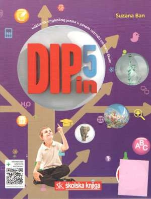 Dip in 5 : udžbenik engleskog jezika za 5. razred osnovne škole : 5. godina učenja + 1 CD (izdanje 2011.godine)