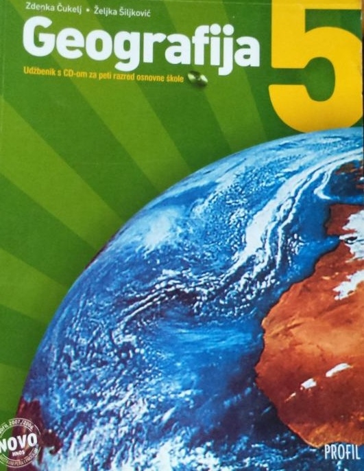 Geografija 5 : udžbenik s CD-om za peti razred osnovne škole