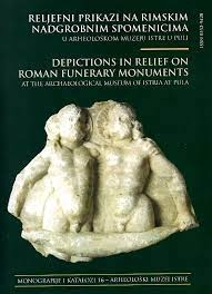 Reljefni prikazi na rimskim nadgrobnim spomenicima u Arheološkom muzeju Istre u Puli 