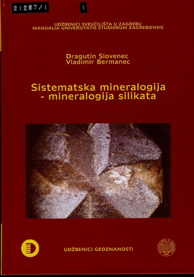 Sistematska mineralogija - mineralogija silikata 