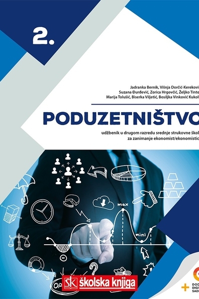 PODUZETNIŠTVO 2 - udžbenik s dodatnim digitalnim sadržajima u 2. razredu srednje strukovne škole - za zanimanje ekonomist/ekonomistica