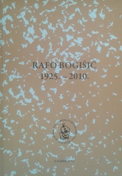 Rafo Bogišić : 1925.-2010.
