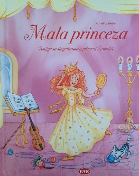 Mala princeza : knjiga sa slagalicama o princezi Kovrčici 