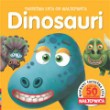 Smiješna lica od naljepnica - Dinosauri
