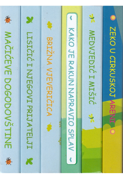 PRONAĐI, SLOŽI, OBOJI - komplet 6 slikovnica