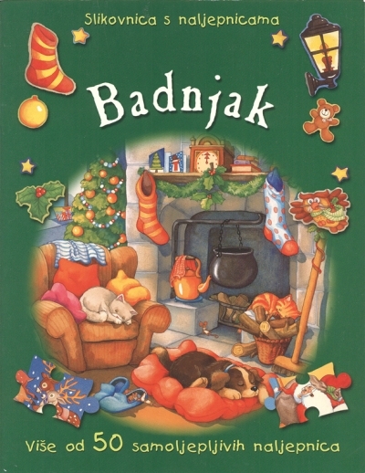 Badnjak : slikovnica s naljepnicama