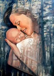 Na vjeđama djevojčice 