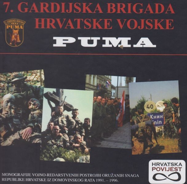 7. gardijska brigada hrvatske vojske Puma