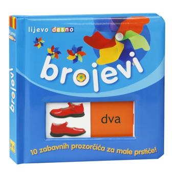 Lijevo desno - Brojevi : 10 zabavnih prozorčića za male prstiće!