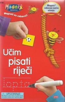 Učim pisati riječi + magneti i flomaster