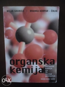 Organska kemija : udžbenik za IV. razred gimnazije ( izdanje 1996. godine )