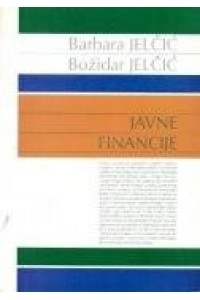 Javne financije : udžbenik za 4. razred upravne škole