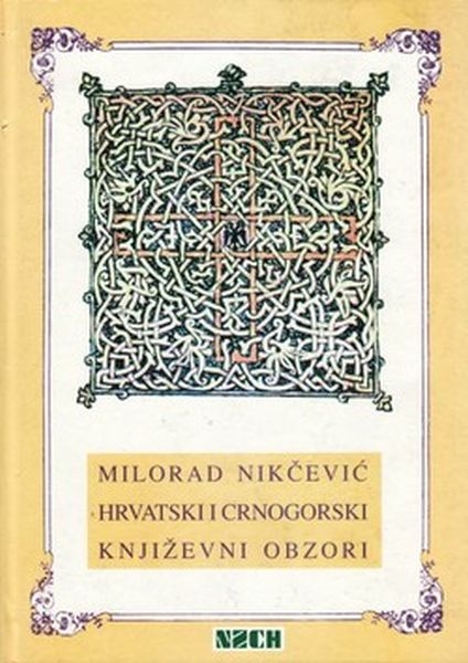 Hrvatski i crnogorski književni obzori : povijesni književno-kulturni kontekst
