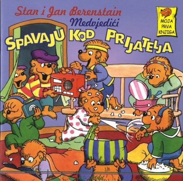 Medvjedići spavaju kod prijatelja