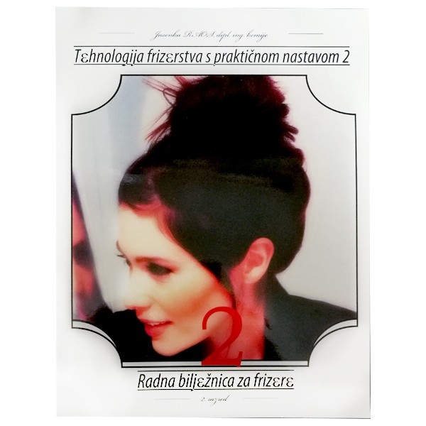 Tehnologija frizerstva s praktičnom nastavom 2 : radna bliježnica za obrazovanje frizera : 2. razred srednje škole - JMO