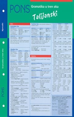 Gramatika u tren oka - talijanski jezik