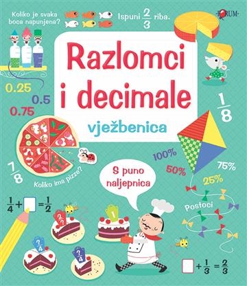 Vježbenica Razlomci i decimale