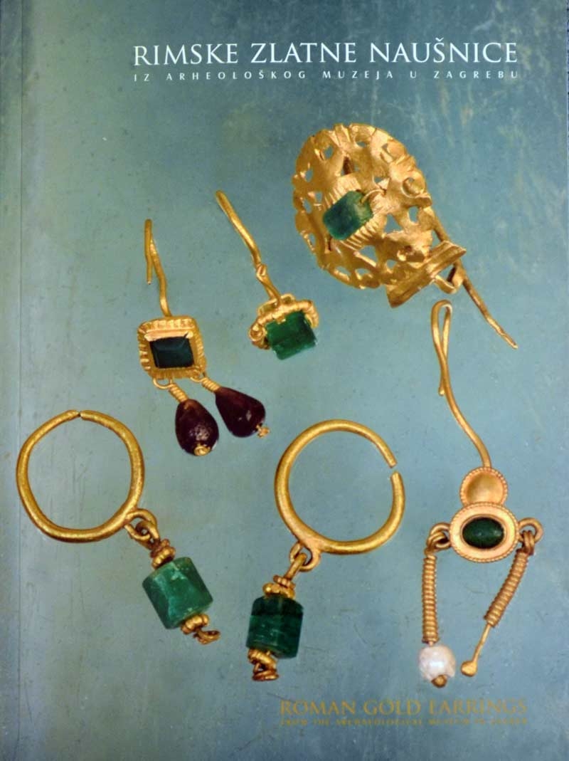 Rimske zlatne naušnice iz Arheološkog muzeja u Zagrebu = Roman gold earrings from The Archeological Museum in Zagreb