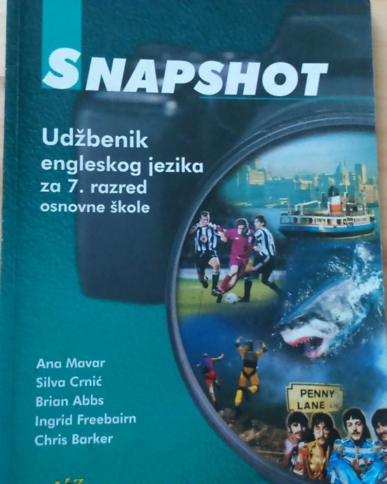 Snapshot : udžbenik engleskog jezika za 7. razred osnovne škole