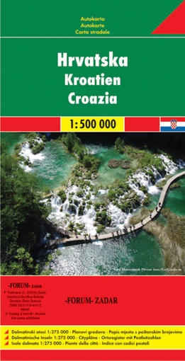 Auto karta Hrvatska