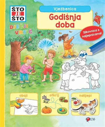 ŠTO JE ŠTO? Godišnja doba slikovnica s prozorčićima