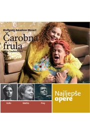 Čarobna frula : (odabrani prizori) =Die Zauberflöte + CD