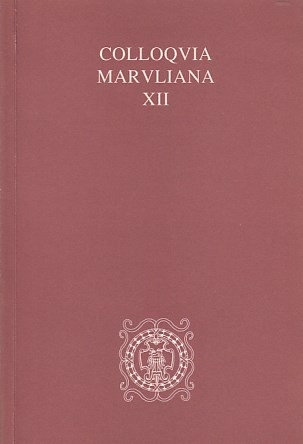 Colloqvia Marvliana XXVIII