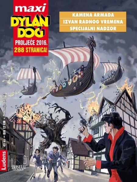 Dylan Dog maxi: 013 Kamena armada / Izvan radnog vremena / Specijalni nadzor