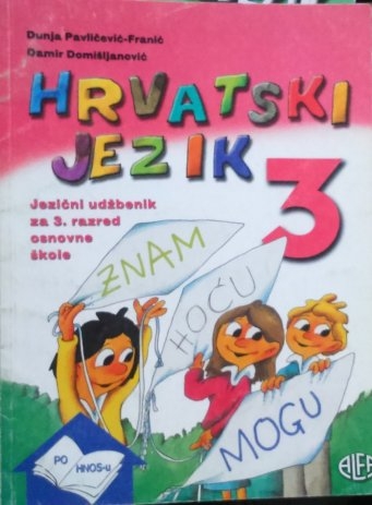 Hrvatski jezik 3 : jezični udžbenik za 3. razred osnovne škole 