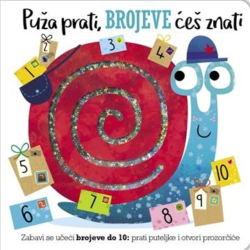 Puža prati, brojeve ćeš znati