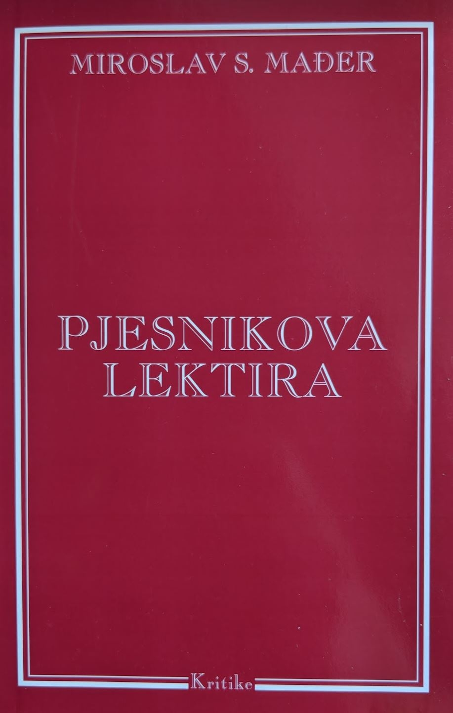 Pjesnikova lektira