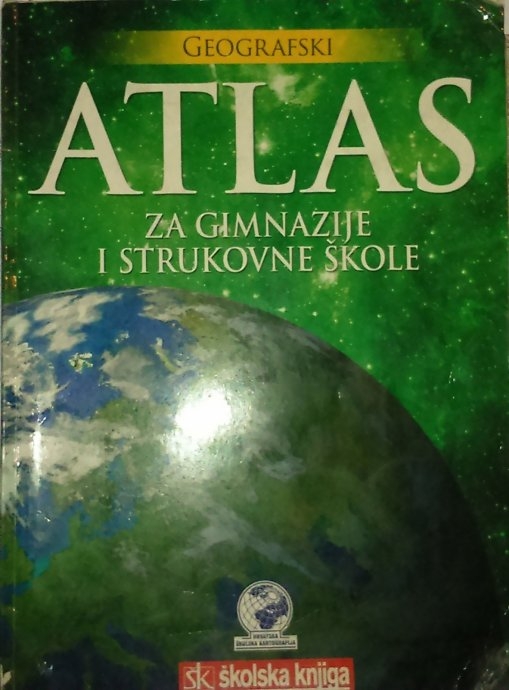 Geografsi atlas za gimnazije i strukovne škole