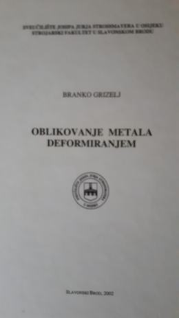 Oblikovanje metala deformiranjem
