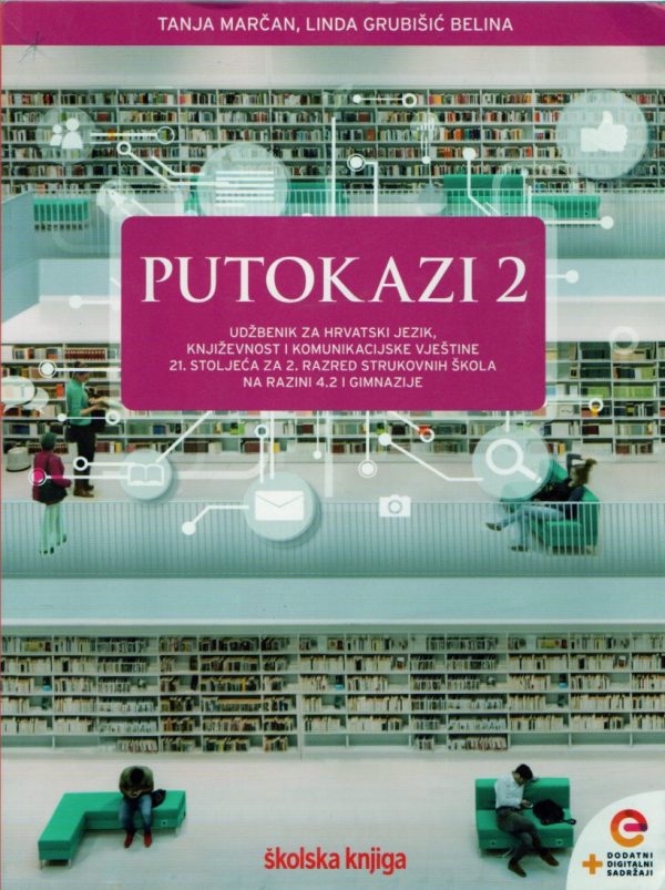 Putokazi 2: integrirani udžbenik hrvatskog jezika i književnosti s dodatnim digitalnim sadržajem za drugi razred strukovnih četverogodišnjih škola na razini 4.2 i gimnazija